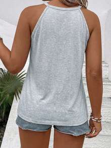 Selamara New Arrival Plus Size Women Fashion Printed Casual Versatile Tank Top - Multicolor - View 2