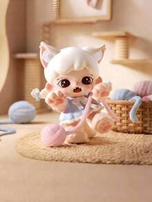 POKOJA LAND Série Irmã Caixa Cega de Boneca DIY de Segunda Criação com Grãos Fofos, Decorações Sazonais, Esculturas Interessantes, Bonecas de Arte, Colecionáveis de Mão, Pequenas Estátuas, Fãs de Animação, Amantes da Primavera ao Verão - Multicolorido - Visão 5