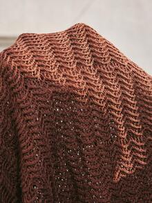 SoleilVie Bộ đồ dệt kim gợi cảm dành cho nữ, gồm áo hai dây hở lưng và chân váy ngắn, thích hợp cho kỳ nghỉ. - Cà phê nâu - Xem 6