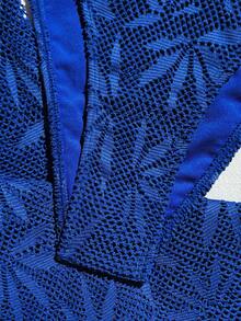 Swim Vcay 2026新款春夏三件套女士泳装，泳衣、泳裤、裙子，特殊面料，沙滩度假优雅休闲泳装 - 藍色 - 查看 4