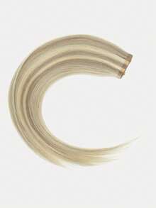 Extensiones de cabello humano con cinta de PU, sin pegamento, cinta adhesiva, piel sintética de PU sin costuras, 40G-50G, para cabello fino, con clips, cintas y micro enlaces cosidos previamente sellados - S18A-613 - Ver 20