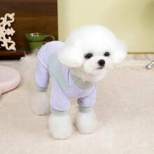 PETSIN 宠物春季新款狗狗服装 动物用品 宠物服装 狗狗背心 猫咪T恤 泰迪熊套装 小型动物服装 休闲酷炫背心 狗狗服装 猫咪服装 春夏两季新款背心 - 彩色 - 查看 13