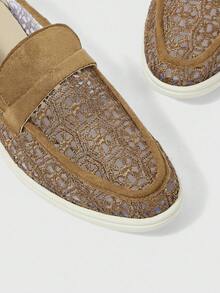 Sleekvia Spring And Summer 2026 New Non-Slip Comfortable Loafer Slip-On Casual Versatile Flat Single Women's Shoes - Brown - View 5