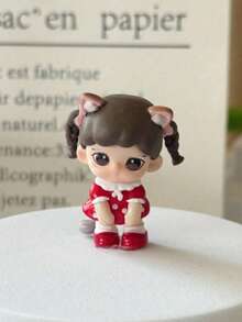 POKOJA LAND Série Irmã Caixa Cega de Boneca DIY de Segunda Criação com Grãos Fofos, Decorações Sazonais, Esculturas Interessantes, Bonecas de Arte, Colecionáveis de Mão, Pequenas Estátuas, Fãs de Animação, Amantes da Primavera ao Verão - Multicolorido - Visão 7