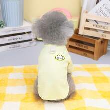 PETSIN 宠物春季新款狗狗服装 动物用品 宠物服装 狗狗背心 猫咪T恤 泰迪熊套装 小型动物服装 休闲酷炫背心 狗狗服装 猫咪服装 春夏两季新款背心 - 彩色 - 查看 16