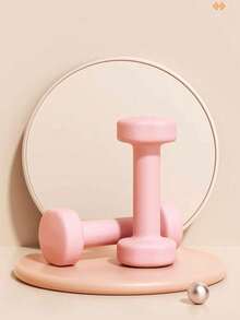 Conjunto de Halteres de Plástico Fosco, Adequado para Treinamento de Força e Yoga, Material de Ferro Fundido, Unissex, Ideal para Casa e Academias, Empunhadura Antiderrapante, Leve e Portátil, Melhora a Força Muscular, Disponível em Várias Tamanhos, É o Presente Perfeito para Ginastas, Natal, Ano Novo, Dia dos Namorados e Volta às Aulas. - Multicolorido - Visão 5