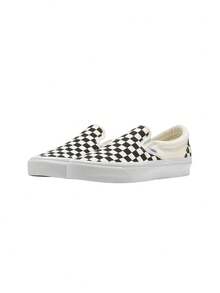 Slip-On Reissue 98 Women's Casual Athletic Shoes Black/White VCSE 2BO - Beige - View 2