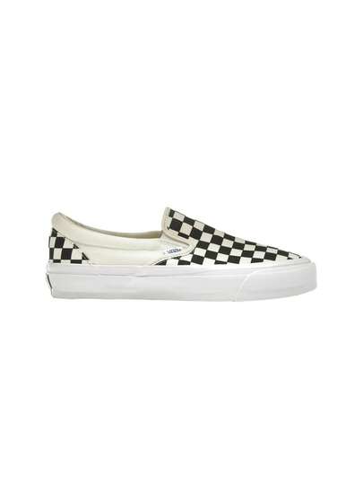 Vans Slip-On Reissue 98 Women's Casual Athletic Shoes Black/White VCSE 2BO