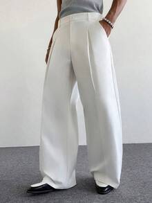 Quần nam hiệu ứng denim, quần dài in họa tiết hoa đào, quần thời trang retro Mỹ đa năng, quần ống thẳng thêu PAVTROS dành cho nam, màu đen, chi tiết thêu đồ họa, eo chun, phong cách đường phố hip hop, dáng rộng, phong cách đường phố Y2K, mặc hàng ngày, trang phục mùa hè, thiết kế độc đáo ống rộng - trắng - Xem 4