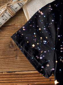 GUMBALL X SHEIN 女童圆领短袖休闲T恤 GUMBALL - 白色 - 查看 6