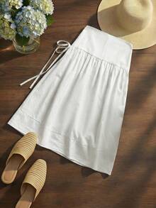 Franclia Váy nữ - trắng - Xem 2