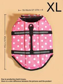 BONAPET 夏季宠物高浮力可调节救生衣，猫狗泳装 - 淺粉色 - 查看 11