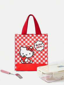 HELLO KITTY AND FRIENDS | SHEIN 卡通图案时尚保温午餐包，多功能包，保冷包 - 卡通 - 查看 2