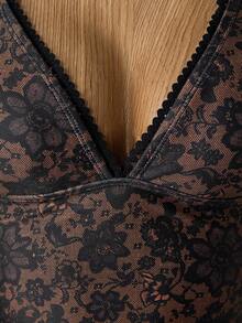 EMERY ROSE Conjunto de bikini a cuadros de cereza dulce - Multicolor - Ver 6