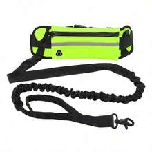 1pc IDestry Hands Free Dog Leash For Running Walking Reflective Leash With Waist Bag Retractable Elastic Belt Dog Traction Rope Pet Products Sports Belt Traction Rope - Multicolor - View 11