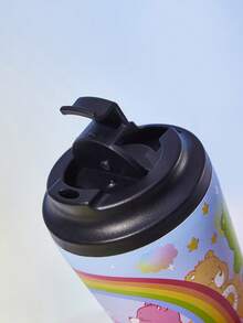 SHEIN X Care Bears Cốc thép không gỉ chống rò rỉ 360 ml / 12 oz, tiện lợi mang theo, cốc xách tay. - Nhiều màu - Xem 7