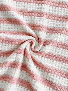 Soleia Bộ áo liền quần kẻ sọc cho nữ, kiểu dáng thường ngày cho ngày Valentine, đi biển, hẹn hò. - Hồng - Xem 6