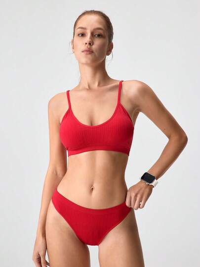 两件套内衣套装，女士性感文胸内裤组合，休闲夏季睡衣，夏季套装，可爱睡衣上衣，两件套，家居服，返校服，度假装