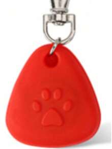 PETSIN 1 Peça Colar Pendente de Estimação com LED de Cor Aleatória, Coleira de Cachorro à Prova d'Água com Luz, Adequada para Caminhadas ao Ar Livre, Luz de Tag de Coleira de Cachorro de Silicone com LED, Bateria Incluída - Multicolorido - Visão 20
