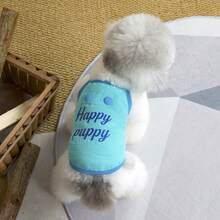 PETSIN Quần áo thú cưng mùa xuân mới, đồ dùng cho thú cưng, quần áo cho thú cưng, áo ba lỗ cho chó, áo thun cho mèo, trang phục cho gấu bông, trang phục cho động vật nhỏ, áo ba lỗ thường ngày mát mẻ, quần áo cho chó, quần áo cho mèo, áo ba lỗ hai mùa xuân hè mới. - Nhiều màu - Xem 30