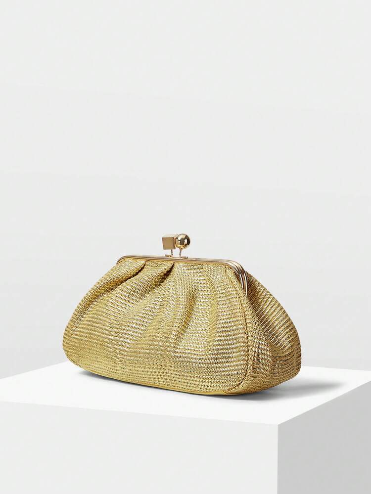 FASHION CLIP CLUTCH BAG, EXQUISITE PARTY PARTY AND DINNER BAG