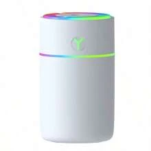 Colorful LED Car & Desktop Humidifier – USB Powered Mini Cool Mist Humidifier With Night Light, Auto Shut-Off Protection For Home, Office & Car (ABS Material) - multicolor - View 10