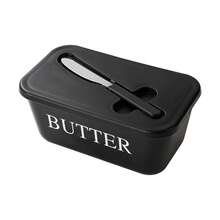 1 Piece Plastic Butter Dish With Butter Knife Butter Storage Container With Lid, Perfect For Baking Or Gift In The Kitchen. - Multicolor - View 7