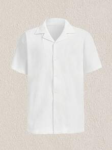 Mercer Haus 男士白色亞麻套裝，適合夏季度假海灘穿著 - 白色 - 查看 11