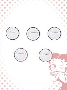 Betty Boop | ROMWE Bộ 5 huy hiệu nhỏ Joint - Nhiều màu - Xem 4