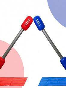 MINKOJA 1 Set Tongkat Jousting Tiup dengan Bantalan; Bahan PVC Tahan Lama, Cocok untuk Interaksi di Bar, Pertemuan di Luar Ruangan, Kegiatan Membangun Tim, Permainan Luar Ruangan, Penghilang Kegelisahan, Pesta, Tongkat Jousting Tiup, Permainan Interaktif Luar Ruangan untuk Dewasa, Alat Peraga Permainan Interaksi Pesta. - MultiWarna - View 9