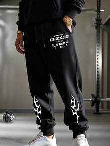 GymBeat Men Sports Pants - Black - View 3