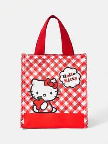 HELLO KITTY AND FRIENDS | SHEIN 卡通图案时尚保温午餐包，多功能包，保冷包 - 卡通 - 查看 3