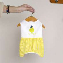 PETSIN Quần áo cho thú cưng, quần áo cho chó, quần áo cho mèo, quần yếm thường ngày, quần yếm mới cho động vật nhỏ mùa xuân và mùa hè, bộ áo liền quần có khóa kéo, đồ dùng cho thú cưng, quần yếm thường ngày - Nhiều màu - Xem 6