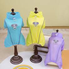 PETSIN 宠物春季新款狗狗服装 动物用品 宠物服装 狗狗背心 猫咪T恤 泰迪熊套装 小型动物服装 休闲酷炫背心 狗狗服装 猫咪服装 春夏两季新款背心 - 彩色 - 查看 5