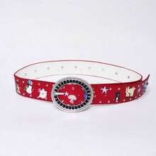 Joivida 1Pc Heavy-Duty Embellished Cute Pattern Belt Sweet & Edgy Y2K Style Dopamine Fashion Accessory - Multicolor - View 17