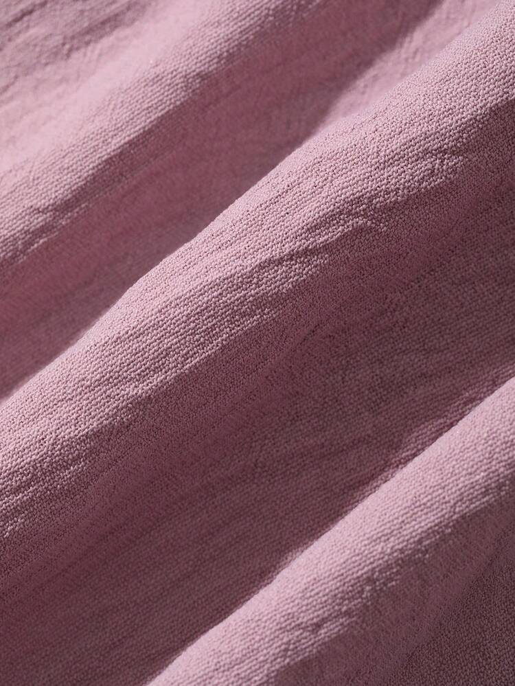 Women's Solid Color Draped Neck Sleeveless Top And Mini Skirt 2-Piece Set