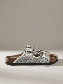 metallic silver