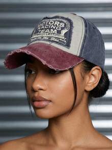 Rovax 1Pc Unisex Distressed Vintage Adjustable Snapback Baseball Caps  Hip Hop Fitted Caps Men Women Outdoor Autumn Summer Casual Hat - Multicolor - View 14