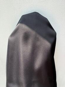 Siren Gaze Chân váy ngắn ren phối màu trơn đơn giản dành cho nữ, thích hợp cho mùa hè. - màu đen - Xem 8