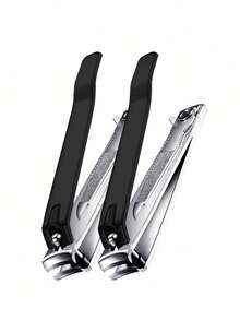 Bộ 2/4 kìm cắt móng tay và móng chân, chất liệu thép carbon siêu sắc bén và bền bỉ, lưỡi cong, phù hợp cho người lớn nam và nữ, dụng cụ làm móng tay móng chân chuyên nghiệp kèm dụng cụ làm sạch móng. - Nhiều màu - Xem 11