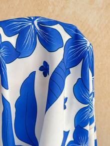Soleia Bộ jumpsuit ngắn hở lưng in họa tiết hoa nhiệt đới kiểu dáng mùa hè mới này, với điểm nhấn kim loại lấp lánh, hoàn hảo cho các bữa tiệc, hẹn hò, ngày Valentine, lễ Phục sinh, lễ hội, tiệc trà chiều, bãi biển, du thuyền, kỳ nghỉ thành phố, phong cách bohemian, họa tiết hoa lãng mạn và các dịp khác. - Nhiều màu - Xem 9