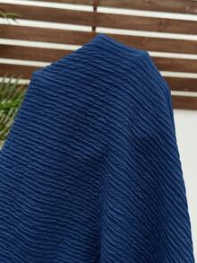Boho Mama 2pcs Maternity Summer Casual Vacation & Commute Solid Color Textured Fabric Camisole And Adjustable Waist Shorts Set - Royal Blue - View 8