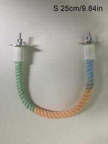 Parrot Rotating Climbing Rod, Designed As A Parrot Climbing Swing Toy Atand Decorative Item. - Multicolor - View 9
