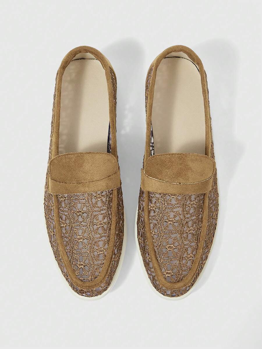 Sleekvia Spring And Summer 2026 New Non-Slip Comfortable Loafer Slip-On Casual Versatile Flat Single Women's Shoes - Brown - View 1