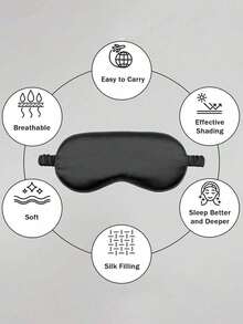 10件套睡眠美发造型工具套装，包含卷发棒、1个真丝枕套（呵护秀发和肌肤，皇后套装）、真丝免加热卷发套装、隔夜卷发棒、1个柔软睡眠眼罩、1个真丝睡眠帽，以及睡眠必备套装 - 黑色 - 查看 8