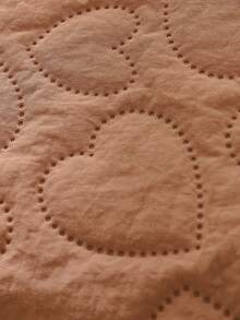 1/2/3 Buah Tas Kosmetik Kain Oxford Baru, Kapasitas Besar, Tas Penyimpanan dan Perlengkapan Mandi Portabel dan Praktis untuk Perjalanan, Tas Tangan dengan Motif Hati untuk Penyimpanan Kosmetik - Dusty Pink - View 8