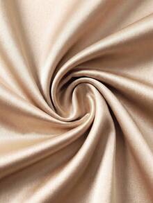 Balvessa Đầm mini nữ thời trang mới, cổ tròn, không tay, xếp ly, ôm sát, bất đối xứng, gợi cảm, chất liệu satin, thích hợp mặc đi làm, công sở, đa năng, phong cách thường ngày, trang phục chuyên nghiệp cho giáo viên thành thị. - Vàng - Xem 7