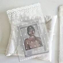 100 piezas Bolsas de embalaje con estampado de encaje, bolsas de regalo con patrón floral para caramelos y galletas, bolsas autoadhesivas DIY, suministros para fiestas de boda y cumpleaños - Multicolor - Ver 6