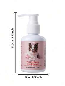 奢华宠物香氛护毛素 – 持久花香清新配方，适用于犬猫，轻松梳理并滋养毛发，令其丝滑亮泽，72小时持久留香，高级宠物护理必备品 - 粉色 - 查看 6