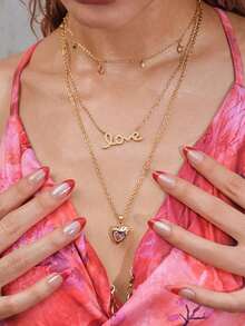 Glisma Women Pendant Necklaces - Yellow Gold - View 1